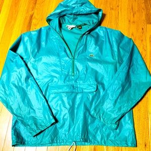 Men’s or Women’s XL Izod Lacoste green pullover.